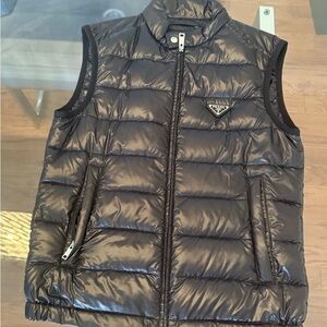 Prada Dark Puffer Jacket